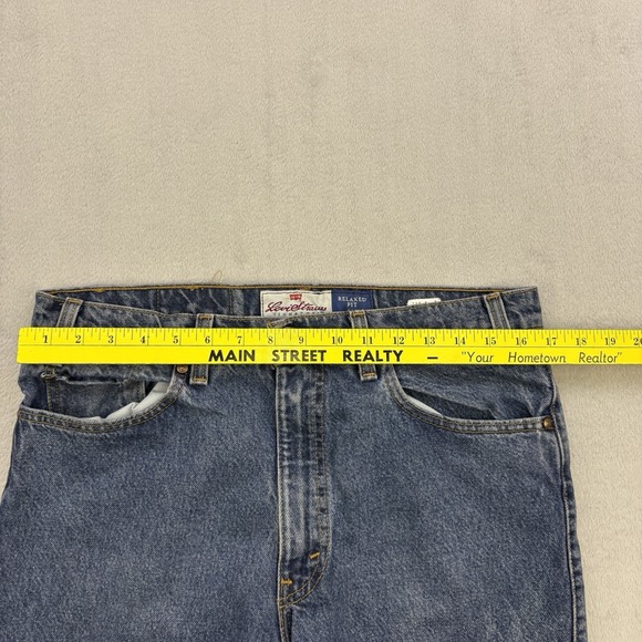 Vintage Levis Jeans Mens 34x32 Blue Denim 540 Relaxed Fit Tapered Made In USA - Picture 8 of 14